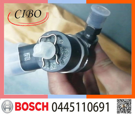 0445110691 أجزاء المحرك حاقن وقود الديزل لـ FOTON Bosch 4JB1